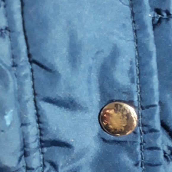 Old Navy navy blue puffer coat - Picture 6 of 12